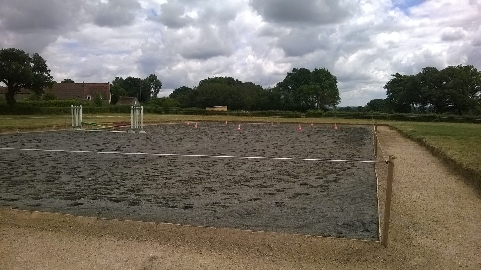 La carrière en sable